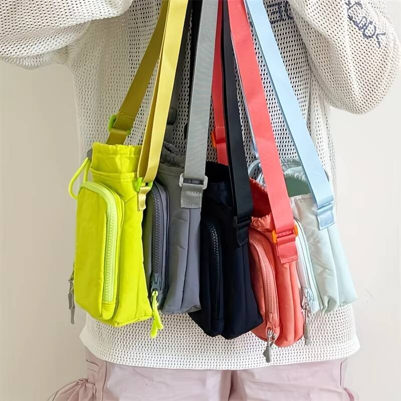 Mobile Phone New Crossbody Shoulder Water Bottle Waterproof Yoga Running Sports Outdoor Portable Bag ddmynov