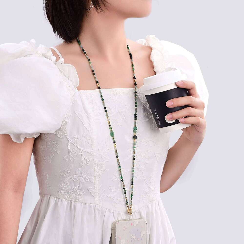New Bohemian Cover Pendant Beaded Chain Crossbody Phone Strap Accessories Friendship Gift Jewelry