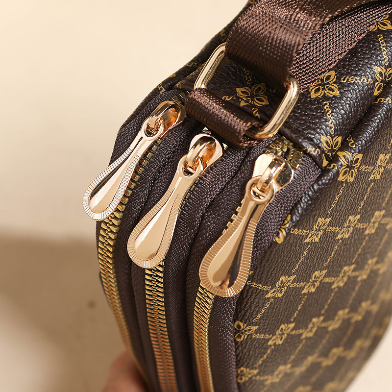 Designer Wallet New Niche Fashion Versatile Crossbody Phone Elegant Mommy Coin Purse Bags Light Luxury Women's Bag