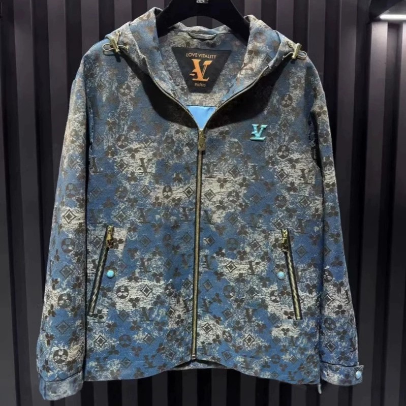 Free shipping Hooded jacket designers fashionable couple style loose and versatile trendy and casual temperament new