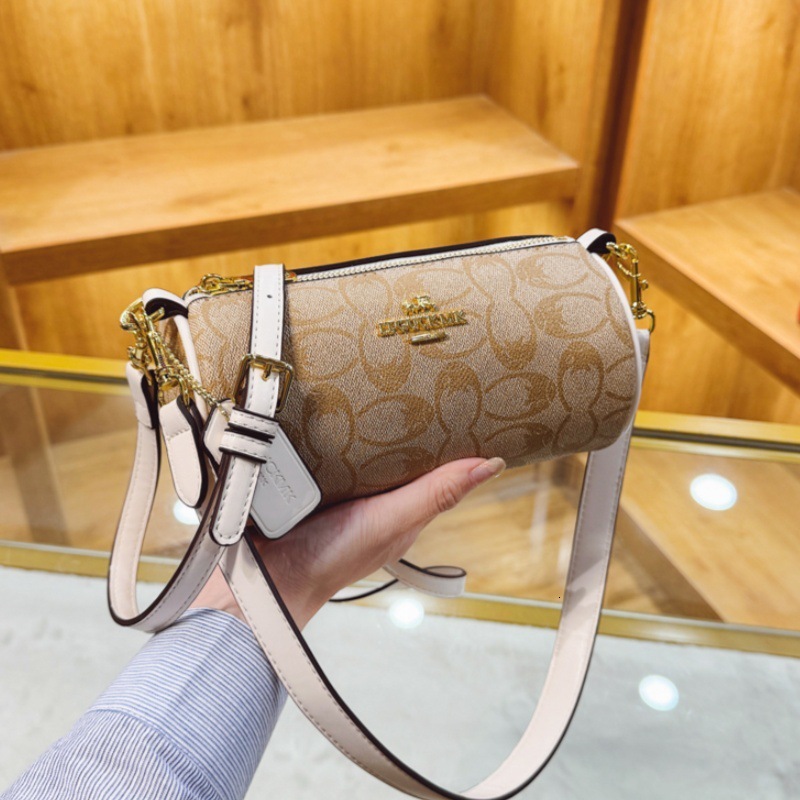 Designer High-End Feel for Women 2025 New Printed Crossbody French Style Shoulder Light Luxury Women's Bag