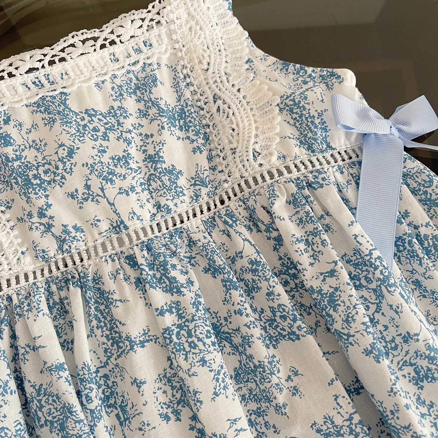Humor Bear Girls Lace Halter Vest Bowknot Princess Dress Childrens Clothing Casual Outfit 2-6Y R250707