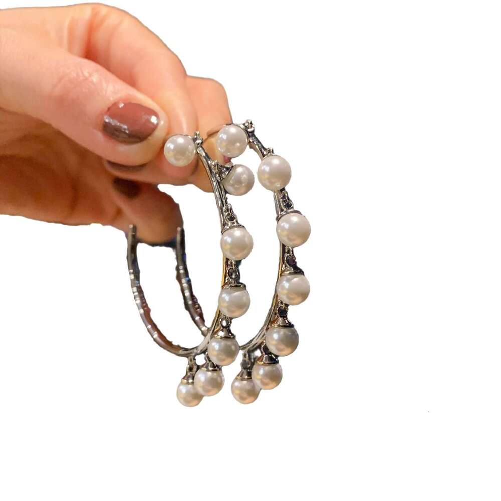 Tiktok Live New Australian Large Pearl For Women Mother-Of-Pearl Earrings 629