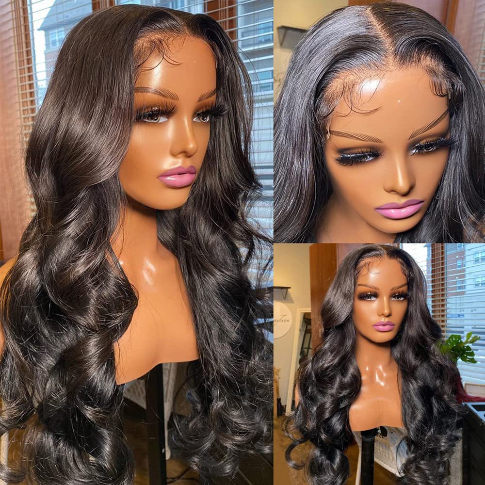 Body Wave Lace Front Wig HD Transparent 13x4 13x6 360 Lace Frontal Wig Human Hair Wigs