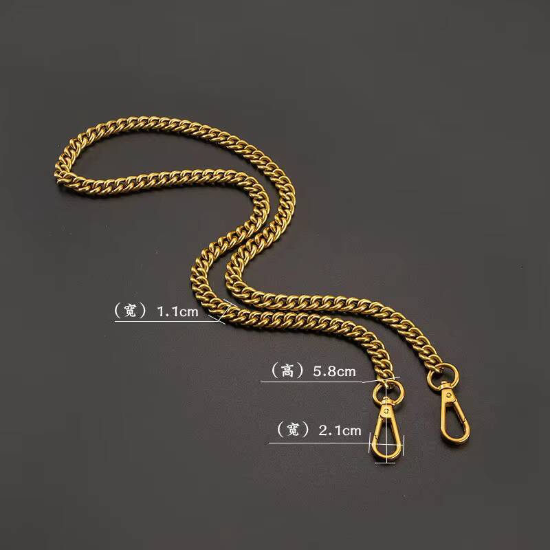 Shoulder Key Women Messenger Strap Replacement Bags Chain Gold Color Bag Parts Accessories ddmynov