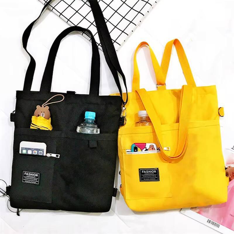 Crossbody Handbag Female Shopper Fashion Simple Shoulder Canvas Bags For Women Tote ddmynov