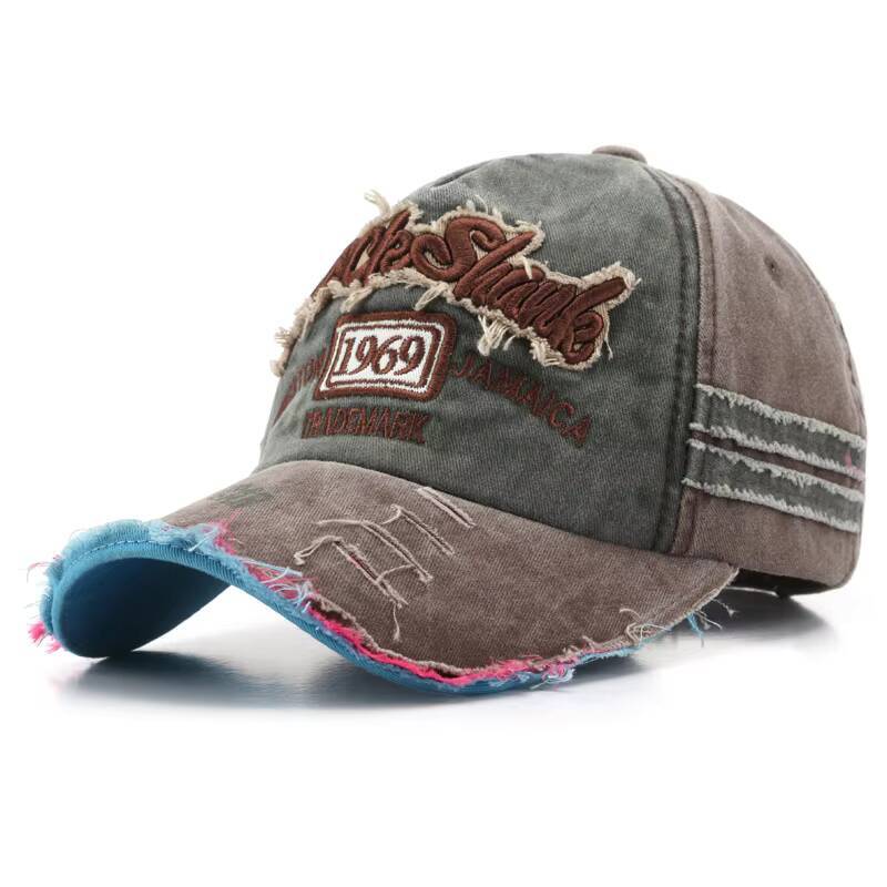 Retro Letter Embroidery Baseball Caps Spring Summer Men Women Cotton Adjustable Casual Hat Hip Hop Streetwear Sun Hats y2k hat ddmythur