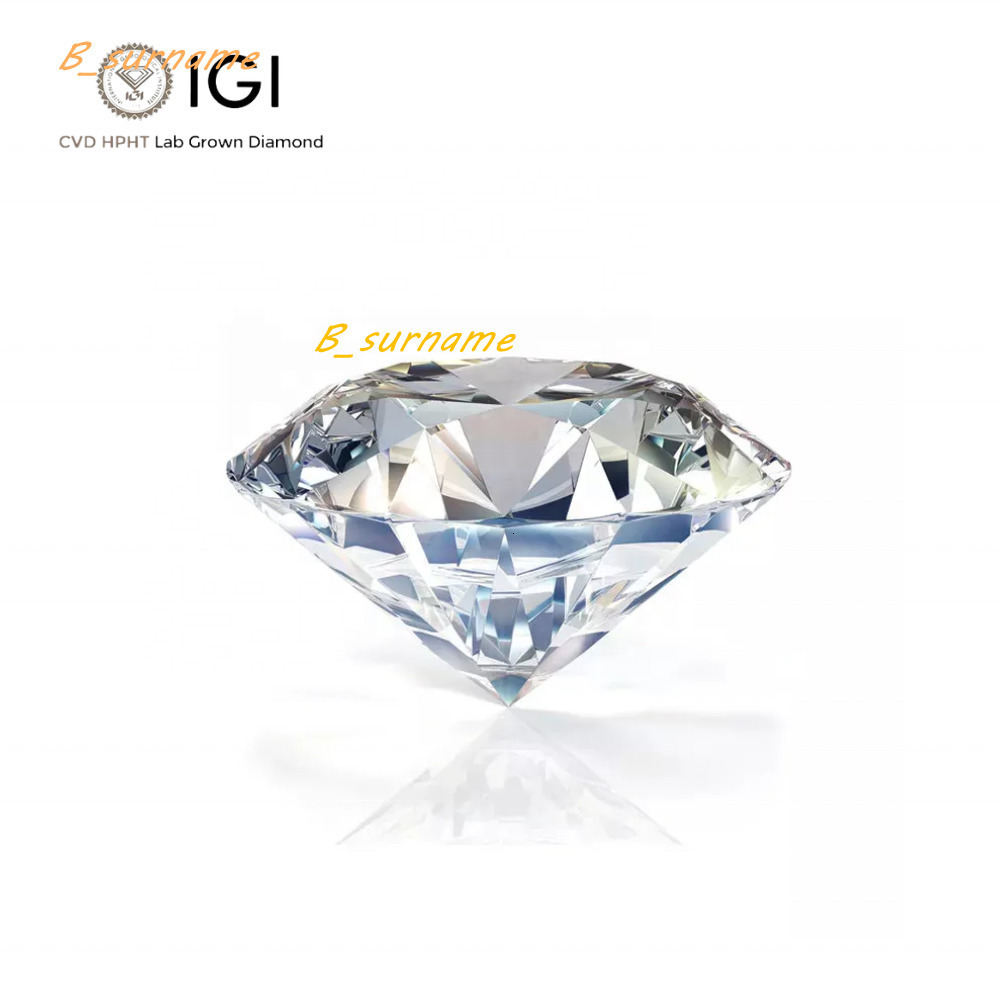 High Quality Excellent HHHT CVD Lab-grown 4 Carat Tester Loose Diamonds Lab Grown Diamond IGI GIA Diamond Lab Grown