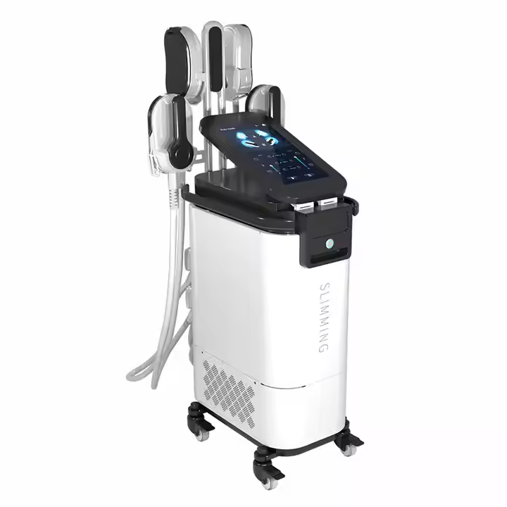 4 Handles 5000W EMS Neo Sculpting 14 Tesla EMS RF Slimming Muscle Sculpting Machine