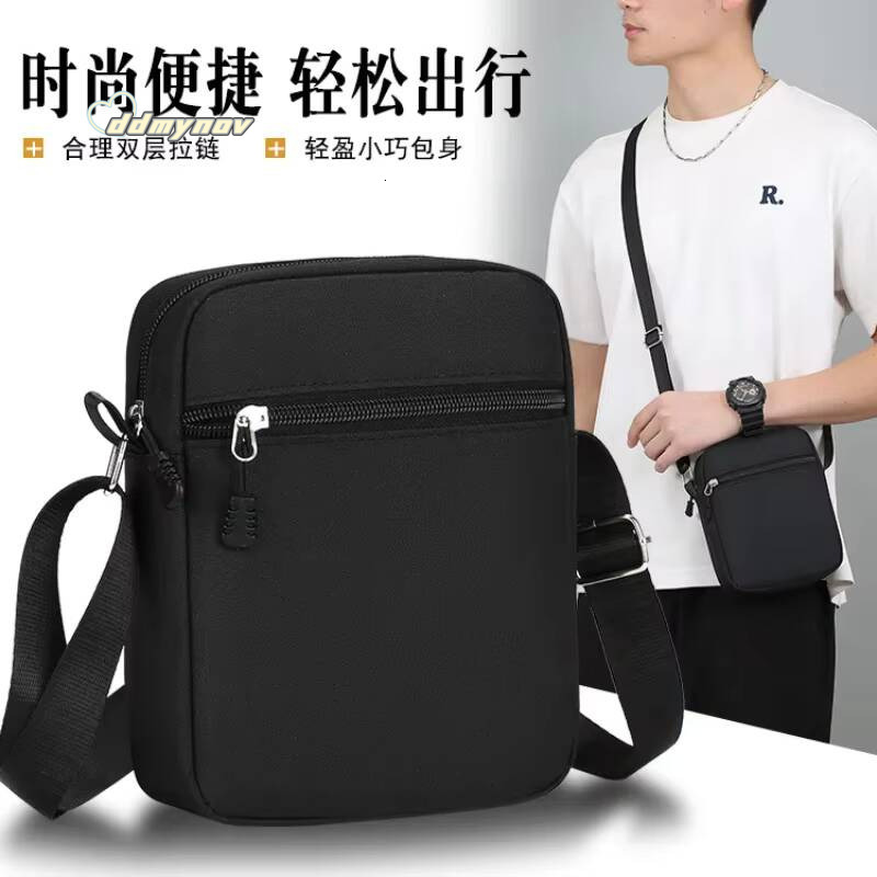 Crossbody Simple Casual Shoulder Oxford Cloth Mini Small Cell Phone Mens Bag ddmynov