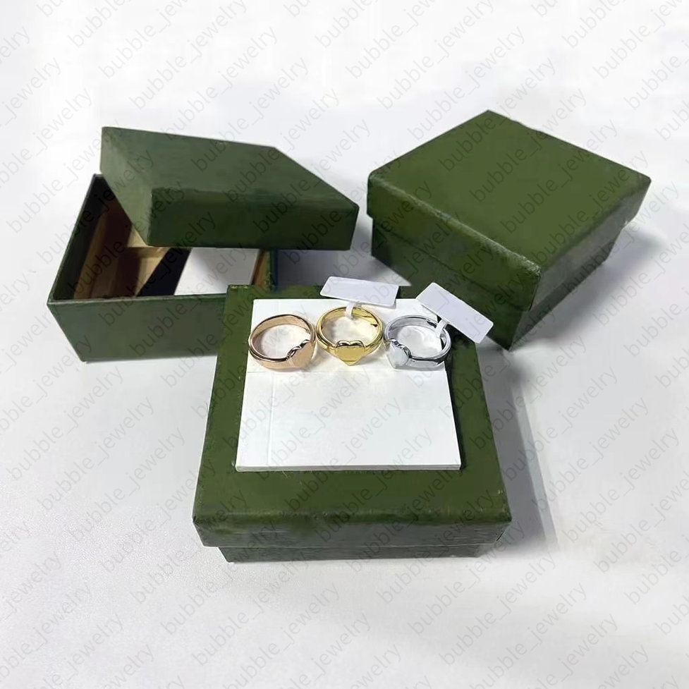 engagement rings for women stainless steel jewelry silver ring classic 18K Gold Plated ring love heart ring exquisite silver rings charm luxury designer jewelry