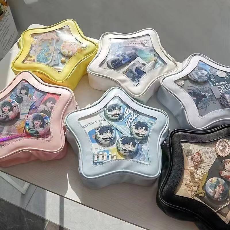 Original Cute Kawaii Ita Anime Five Pointed Star Two-dimensional Crossbody Street Fashion Ulzzang Shoulder Bag ddmynov
