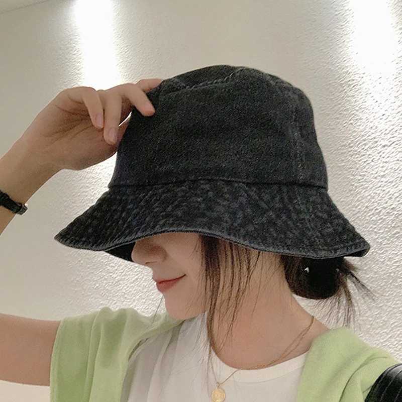 Cowboy Fisherman Hat for Men and Women Spring and Summer Thin Design Ins Face Covering Sun Shading Sun Protection Basin Hat Y250707