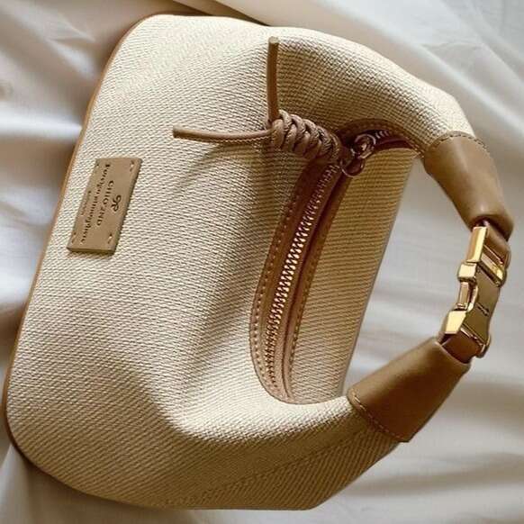 Nanfeng Chio2nd Wheat Field Gallery Handheld Tote For Women Office Canvas Miscellaneous Small Handbag Crossbody Bag