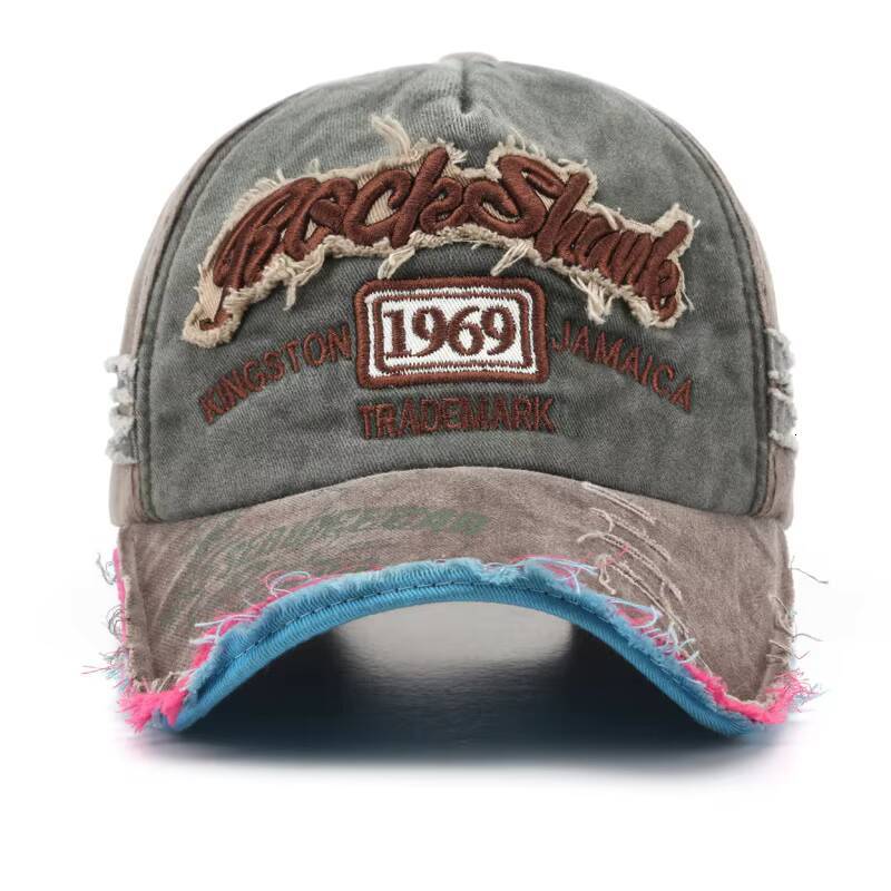 Retro Letter Embroidery Baseball Caps Spring Summer Men Women Cotton Adjustable Casual Hat Hip Hop Streetwear Sun Hats y2k hat ddmythur