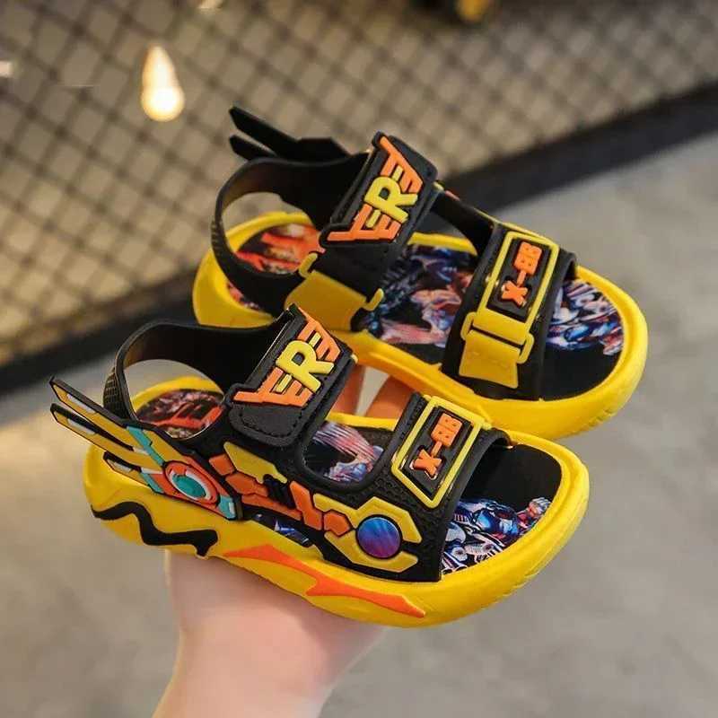 Boys Sandals Summer Kids Shoes Toddler Baby Boys Sandals Infant Casual Beach Children Outdoor Black Shoes z250708LM8H