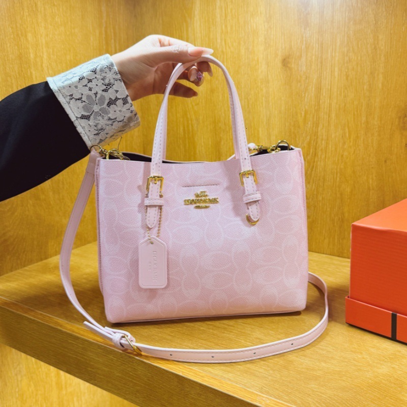 Designer 2025 New Fashion Printed Large Capacity Versatile Elegant Commuter Tote Shoulder Crossbody Light Luxury Women's Bag