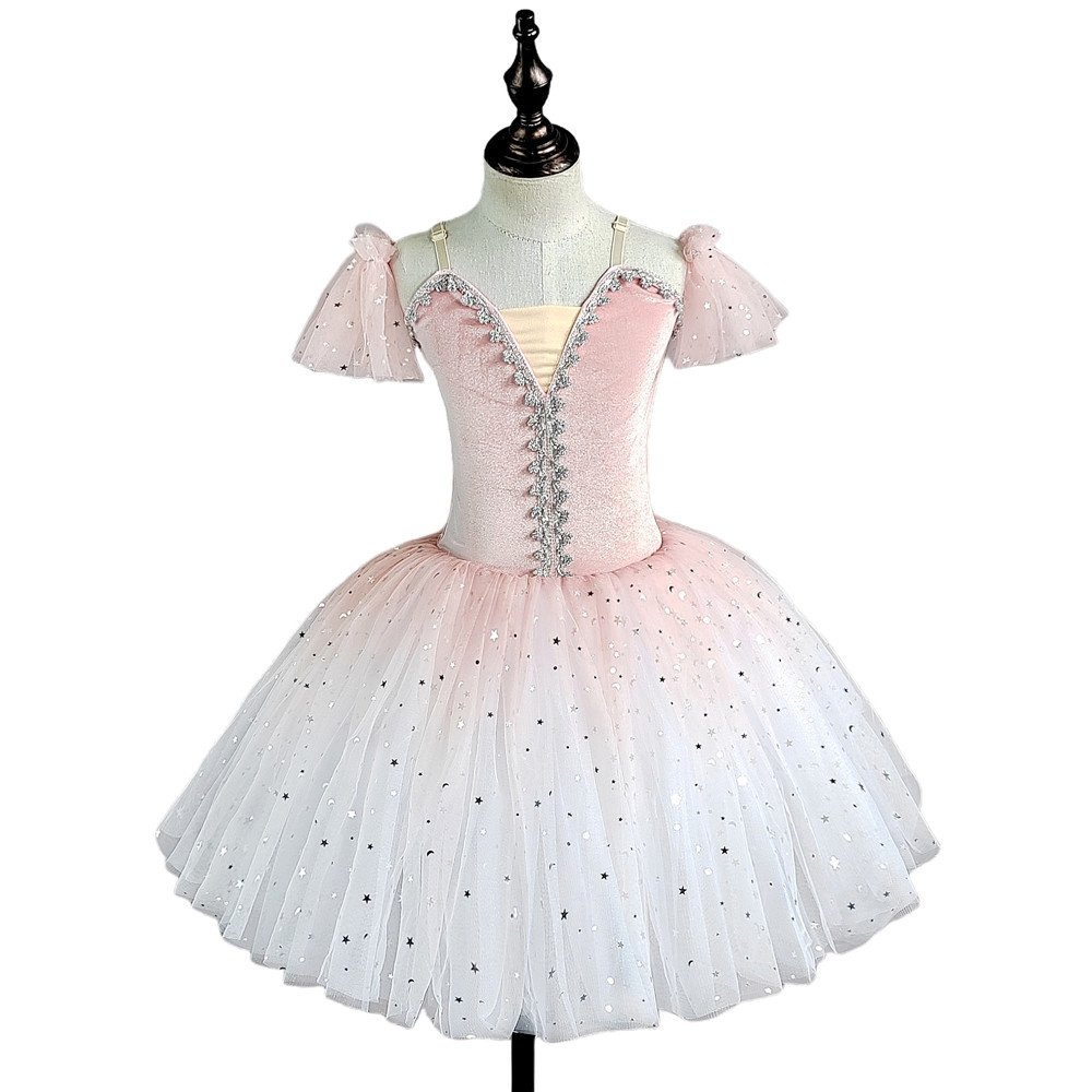Girls' ballet dresses dance dresses children's ballet skirt campus dance programs stage group performances ballet dancers dance practice cos