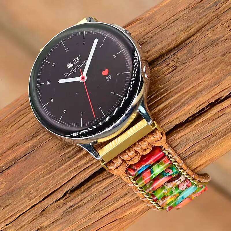 Quick Release Natural Stone Strap Samsung Galaxy Watch 3 Accessories Wristband 20mm 22mm