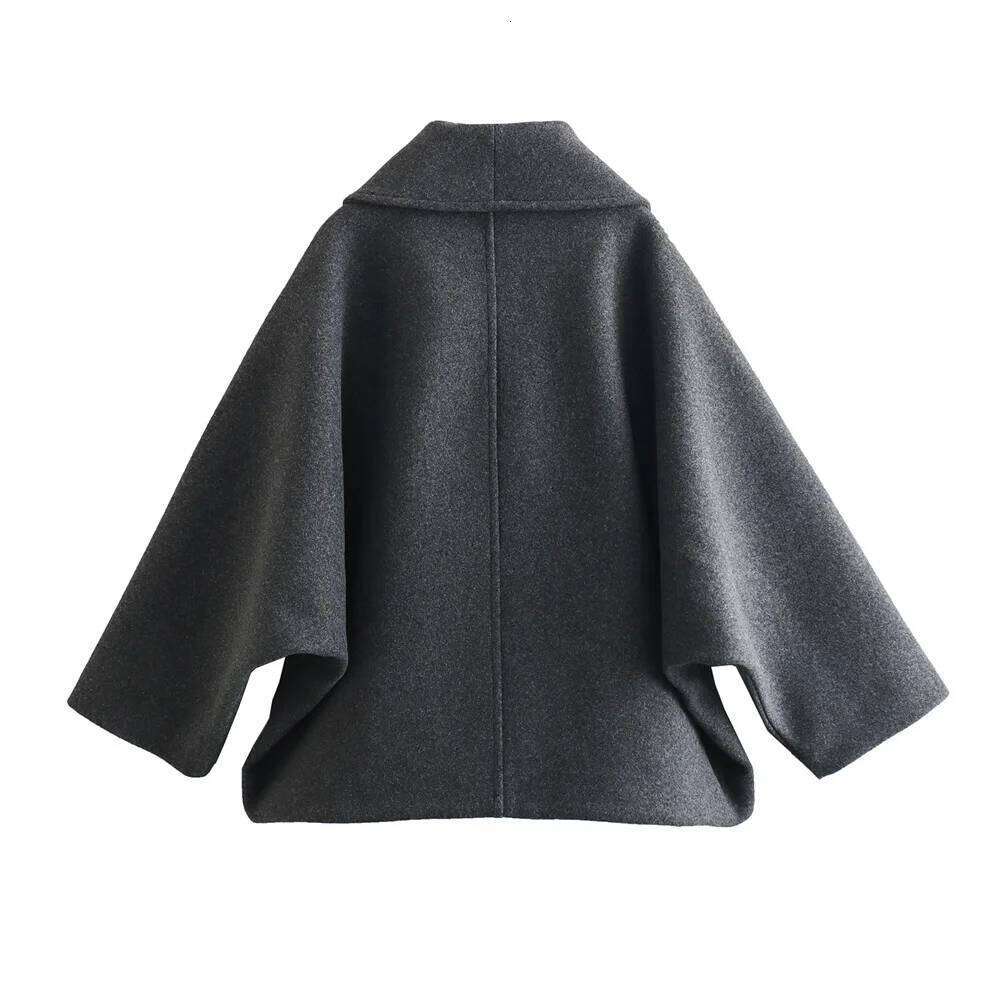 Women's Fashion New Blended Loose Coat