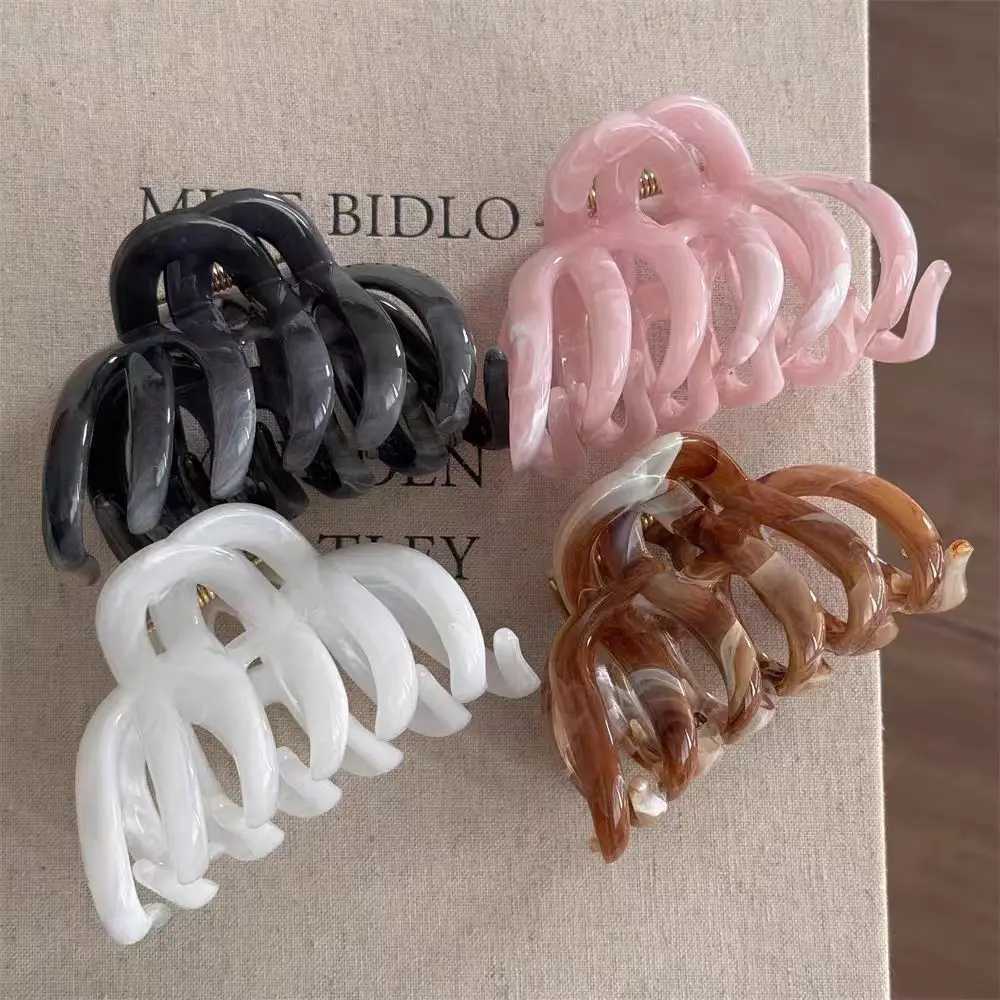 New Design French Style Pumpkin Hair Claw For Women Sweet Hair Ornament Headband Lady Hair Claw Clip Fashion Hair Accessories Z250707