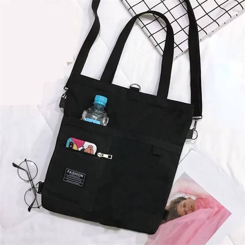 Crossbody Handbag Female Shopper Fashion Simple Shoulder Canvas Bags For Women Tote ddmynov