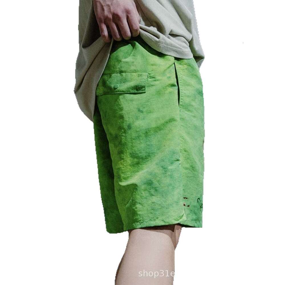 Summer New American Street Style Sports Beach Casual Unisex Trendy Loose Straight Five-Point Shorts