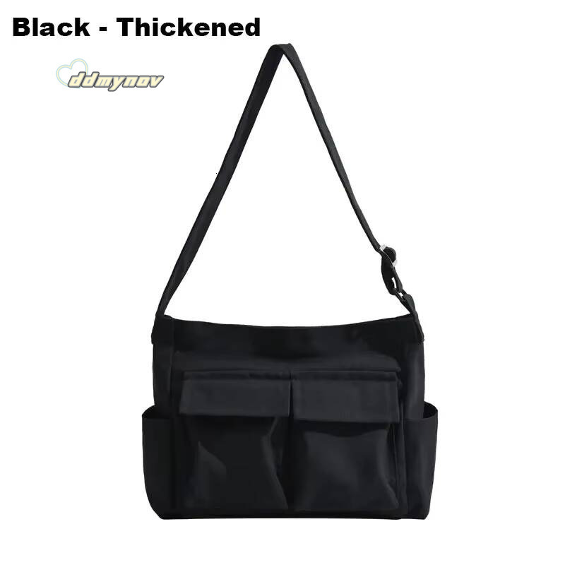 2024 y2k Women Vintage Canvas Teenager Shoulder Tote Messenger Bags Ladies Casual Handbag Crossbody Purse ddmynov