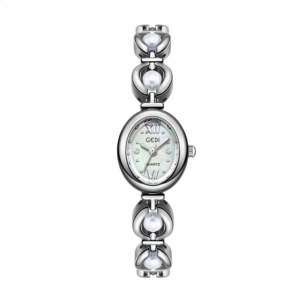 Ladies Watch Light y National Style Zulu Green Bracelet Advanced Bead Waterproof Women Fashion Quartz Wristwatches 250707