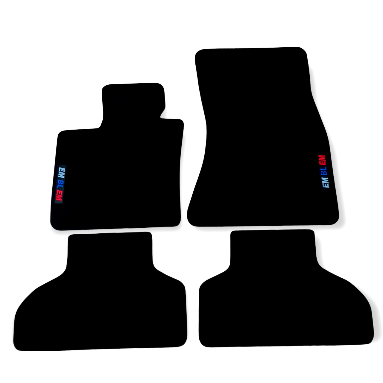 Car Floor Mats Velour For BMW M X5 F15 Waterproof Black Carpet Auto Liners New