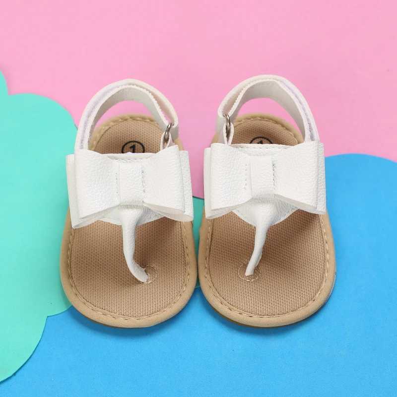 2023 New Big Bow 0-18 Months Baby Princess Shoes Sandals Breathable And Comfortable Walking Shoes R250707