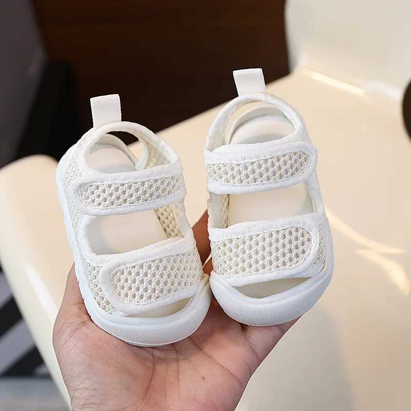 0-3 Years Baby Sandals Soft Summer Shoes Infant Outwear First Walkers Little Toddler Boys Girls Open-toed Sandals For Baby R250707