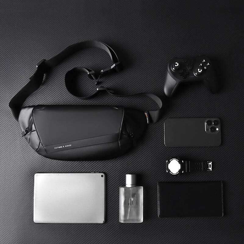 2025 New Crossbody With 7.9 Inch Ipad Waterproof Fabric For Sport Motorbike Travel School Campus Work Party Casual Chest Bag