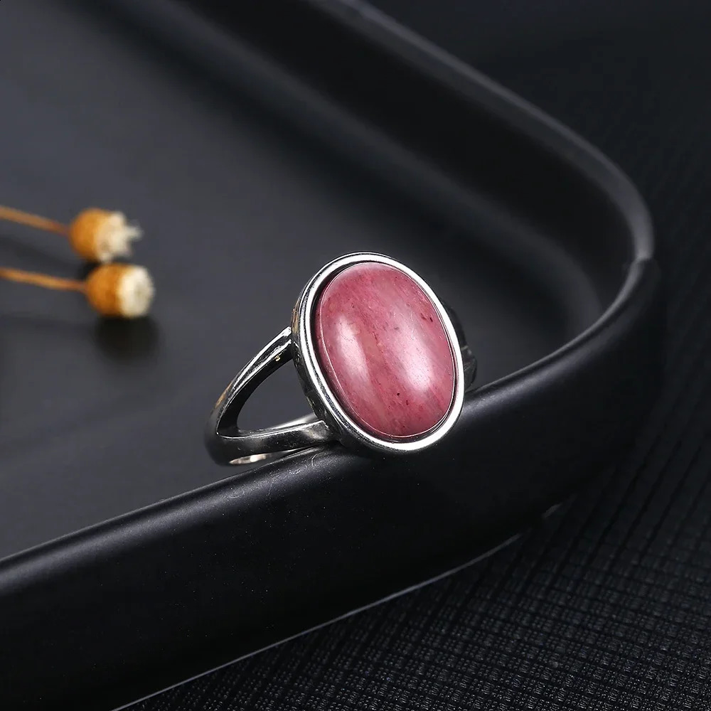 Simple Natural 1014mm Tiger Eye Ring S925 Silver Jewelry Rings for Women Men Large Stone Vintage Gift 250624