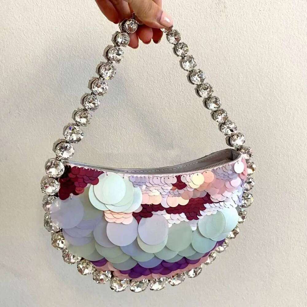 Designer bag 99 Glitter Shiny Water-Drop Evening Crystal Rhinestones Dia Women's Handbag Wedding Party Clutch Purse Shoulder Bag