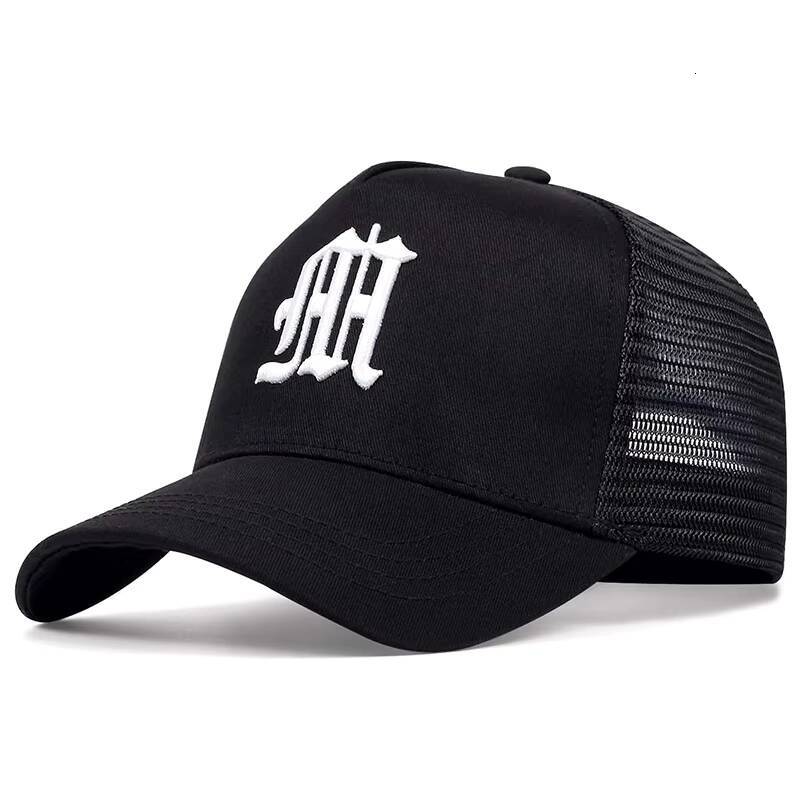 Unisex Gothic Letter Embroidery Baseball Net Caps Spring and Summer Outdoor Adjustable Casual Hats Sunscreen Hat ddmythur