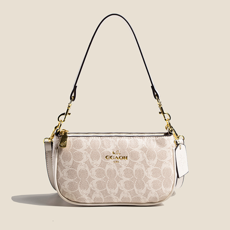 Designer High-End Feel for Women 2025 New Fashion Printed Shoulder Underarm Elegant Versatile Crossbody Light Luxury Women's Bag