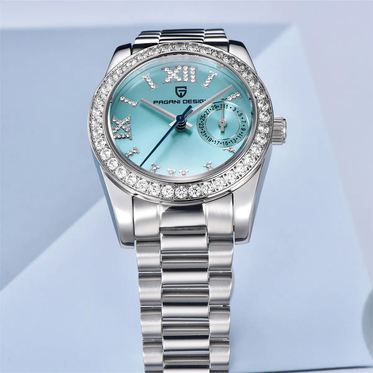 PAGANI N 32MM Womens Wristwatch Elegant y Quartz Watch for Women Fashion Waterproof Watches Sapphire Clock 250707