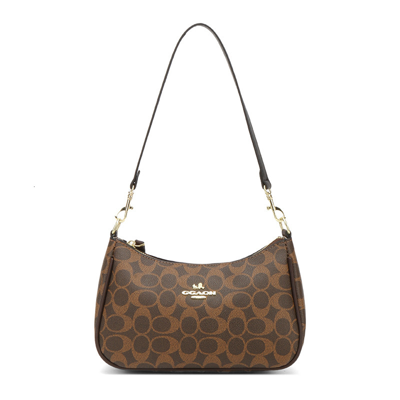 Designer 2025 New High-end Fashion Printed Underarm Elegant Shoulder Crossbody Light Luxury Women's Bag