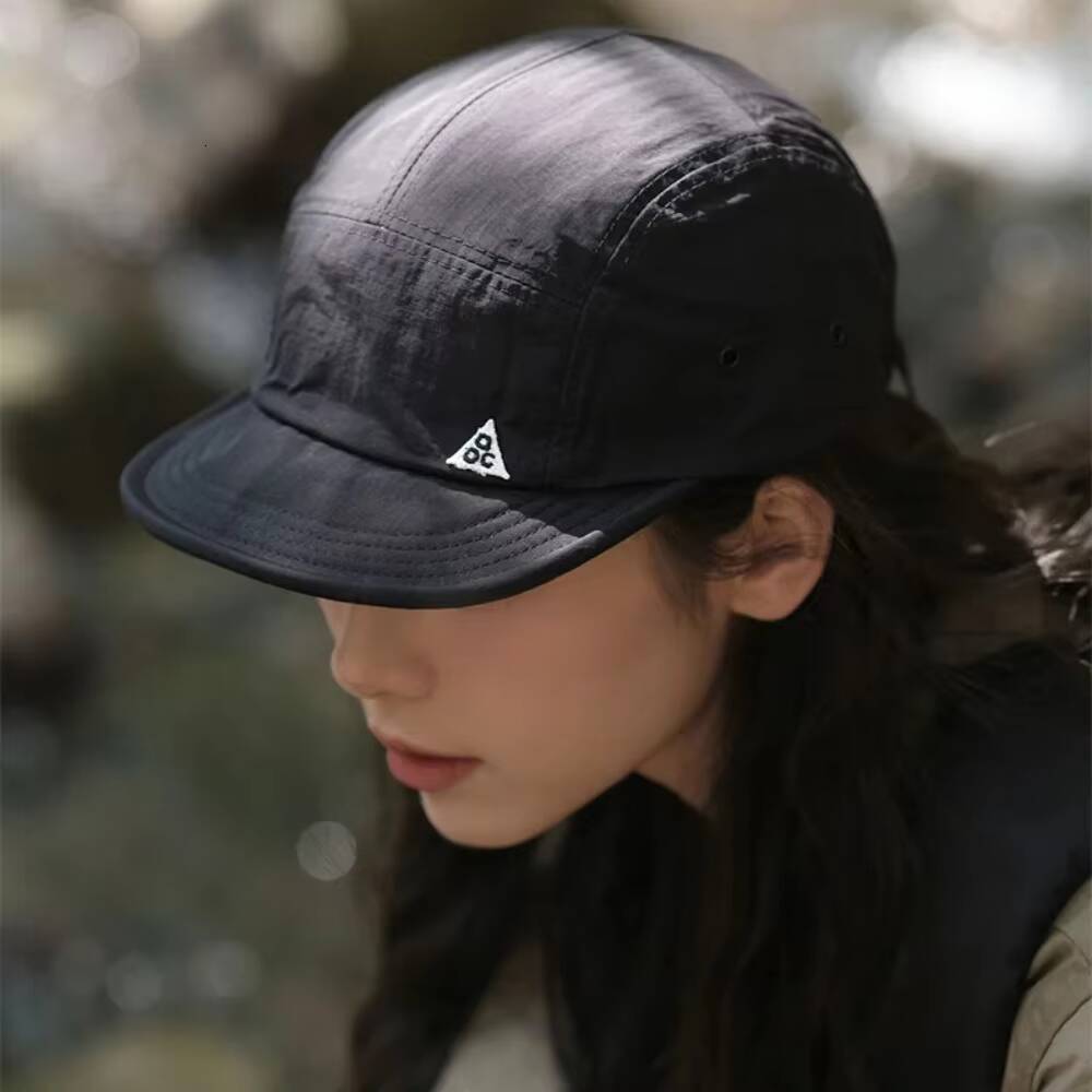 Japanese Retro Quick-drying Short Brim Baseball Caps Unisex Summer Outdoor Sunscreen Casual Versatile 5-flap Tooling Camping Hat ddmythur