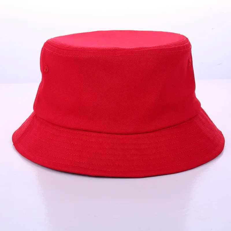 Custom Bucket Hat Summer Men Bob Fisherman Hat Panama Outdoor Hats For Women Sun Beach Cap Customize Your Cotton Bucket Hat Y250707