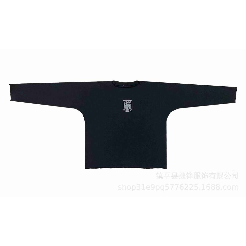 25SS New American Style Hip-Hop Loose Casual High Street Unisex Letter Print Long Sleeve Couple T-Shirt
