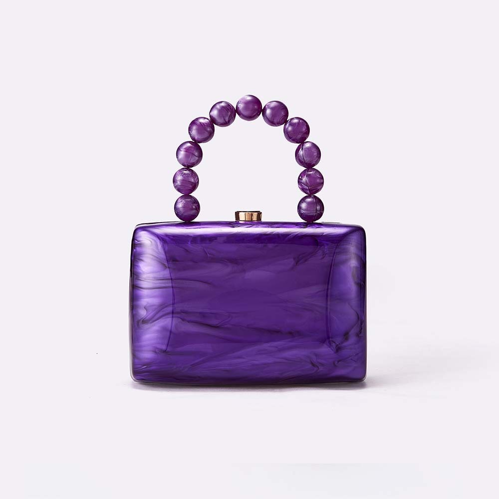 European and American cross border new trend acrylic trend handbag fashionable and personalized shoulder bag designer bag crossbody bag