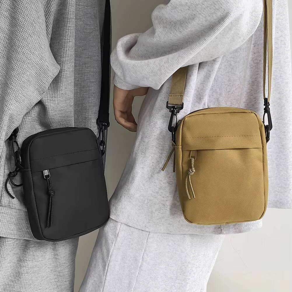 New Oxford Womens Crossbody Small Shoulder Handbags for Men Korean Solid Color Students Phone Mini Messenger Bags ddmynov
