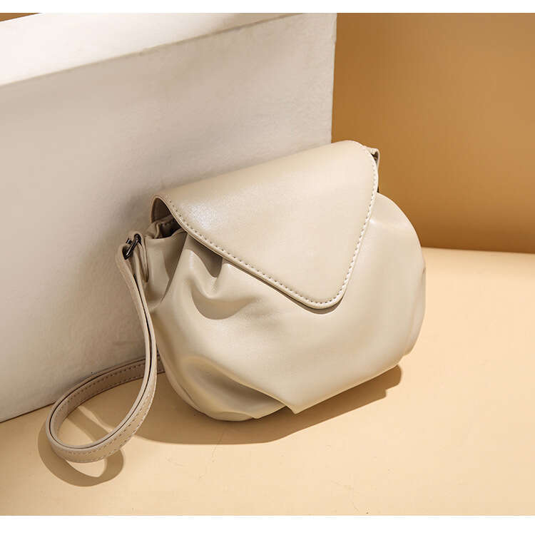 Fashionable cloud bag new handbag single shoulder pleated crossbody women's bags small bag casual commuting