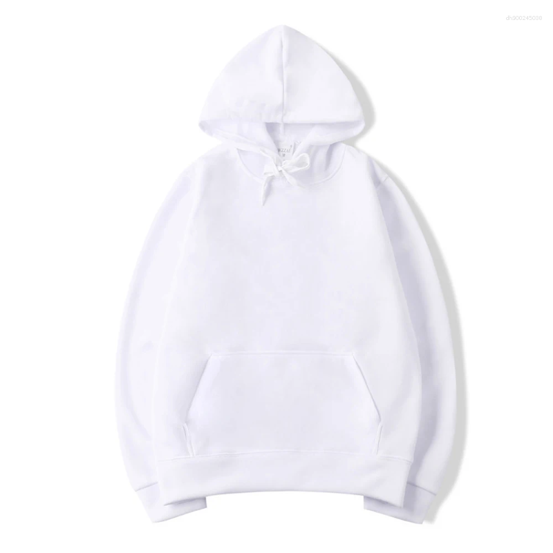 Men's Hoodies Women Pullover Spring Autumn Casual Hoodie Sweatshirts Solid Color Oversize Black Sweatshirt For Male