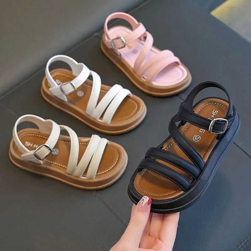 30% OFF Trendy Cute Solid Color Open Toe Sandals for Girls Breathable Lightweight Sandals for All Seasons R250707