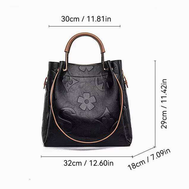 DHessentials Embossed design Fashion Handbags for Women Purses and Hand Tote Bag Set