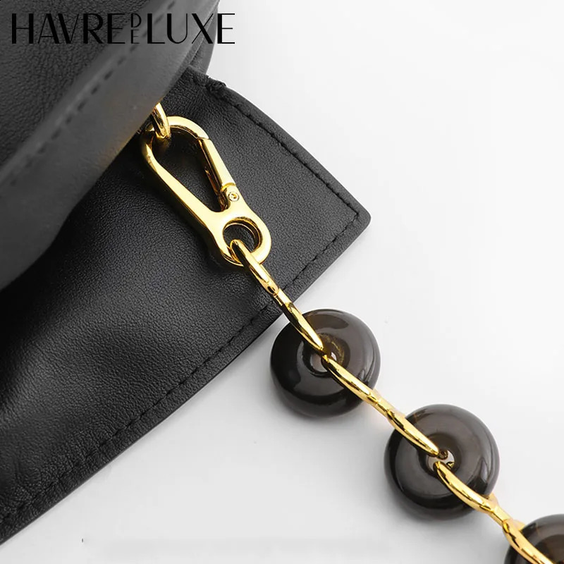Donut Chain Replaceable Shoulder Bag For Loewe Puzzle Modification Decorative Hanging Underarm Strap Accessories 250628