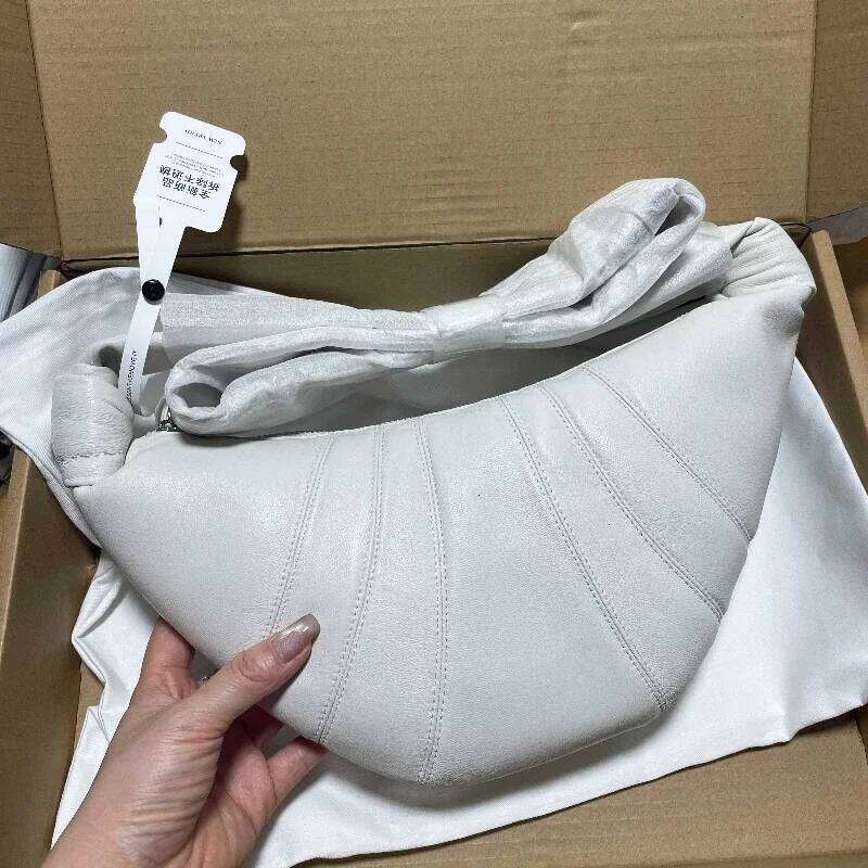 Lamb Croissant Designer Crossbody Shoulder Bag Women's Fashion Multi-Functional Brand 2025 New
